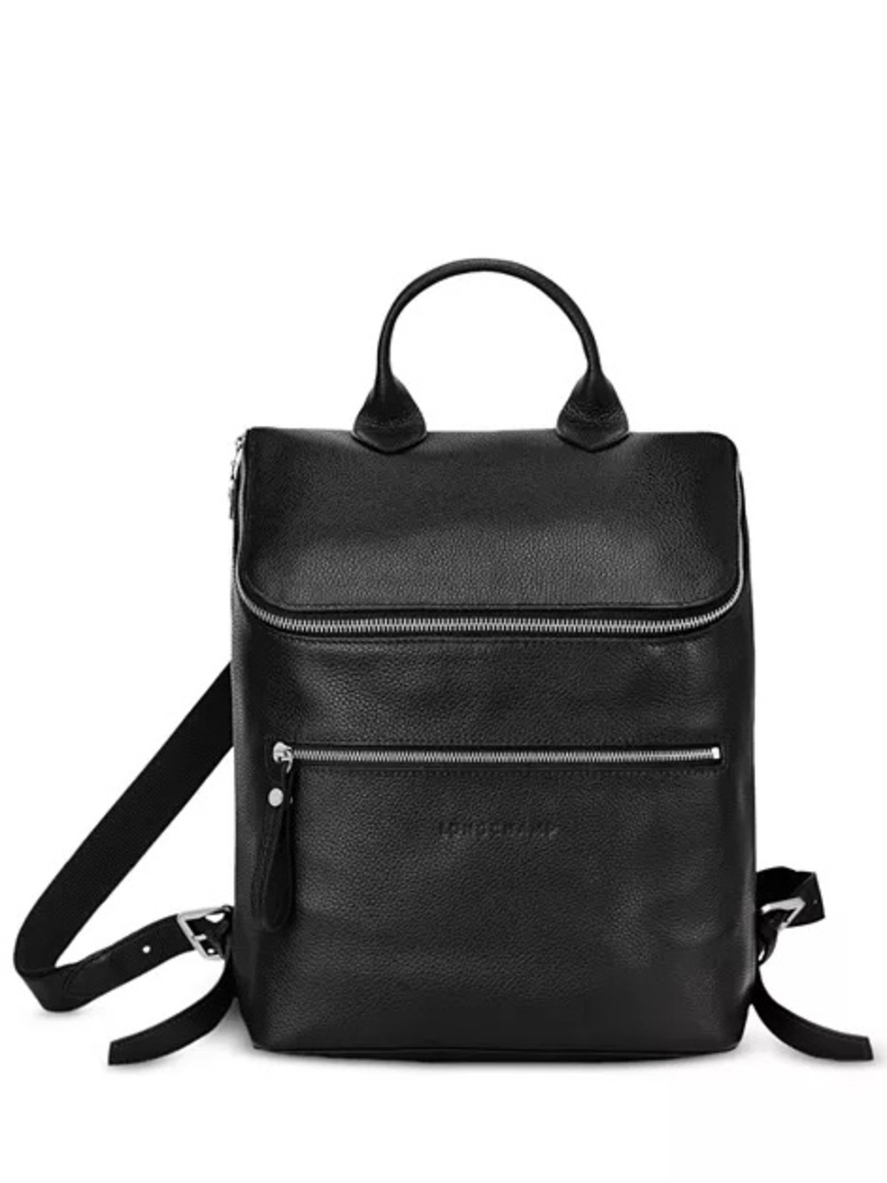 NWT Longchamp $575 unisex Leather Le Foulonne Backpack